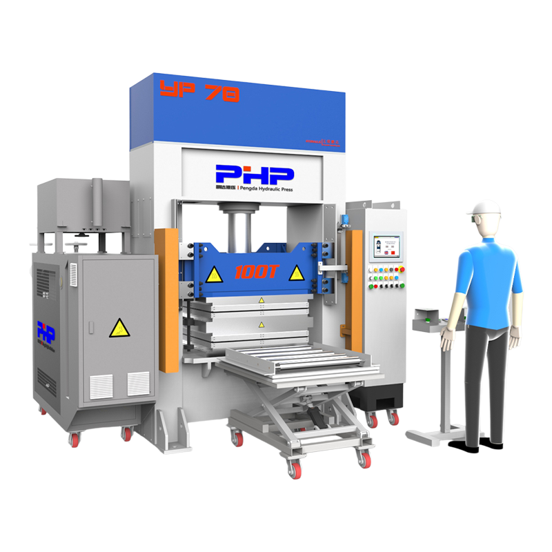 Presse de thermoformage de feuilles Peek
