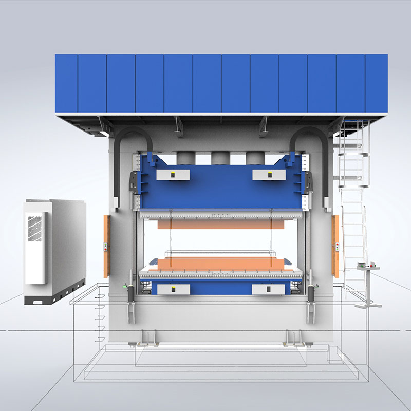 Presse de moulage RTM