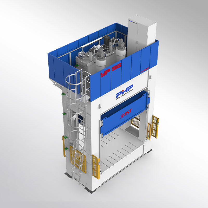 Presse hydraulique de couvercle de coffre Presse hydraulique de couvercle de coffre